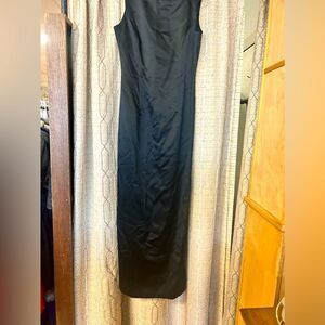 Michaelangelo ladies 8 black tank top long dress